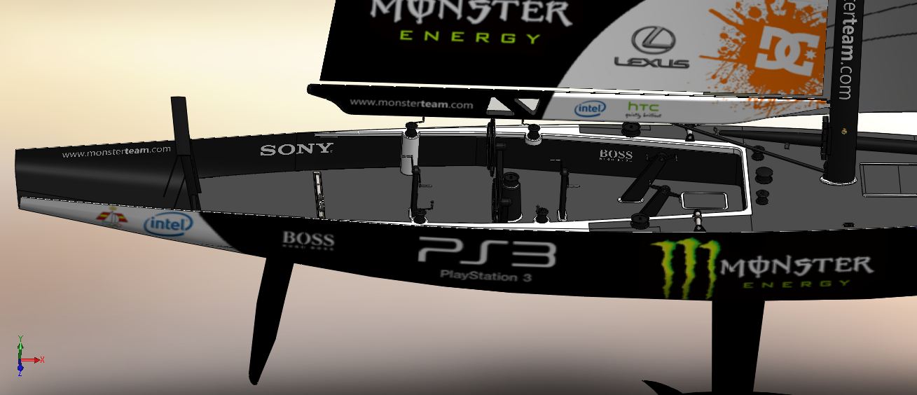 86---小帆船模型3D图纸 模型图纸